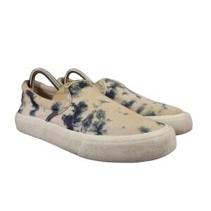 Madewell Shoes Womens 8 Sneaker Slip On Sidewalk Tie Dye Casual Canvas Lifestyle